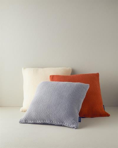 Knitwear Cover Throw Pillows 45x45 cm Brick Red