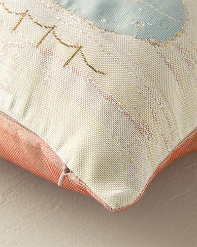 Калъфка Декоративн Възглавница Гоблен 45x45 см Розов