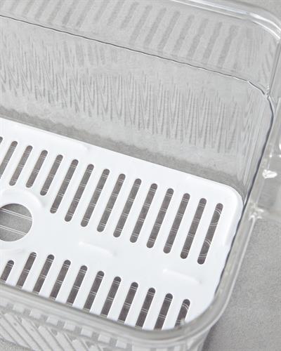 Кутия За Съхранение Пластмаса 5 л. Прозрачен