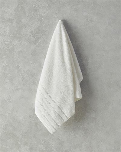 Кърпа За Лице Брокатен Памучен 50x80 см Екрю