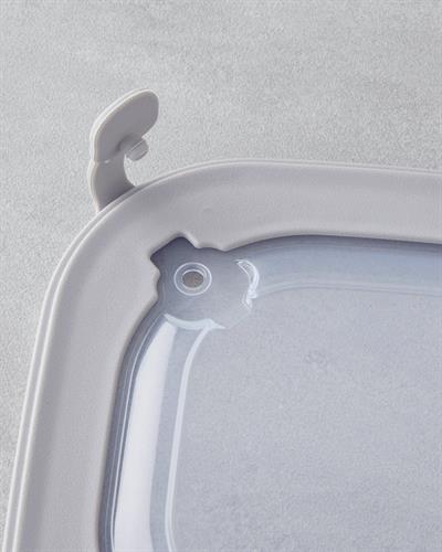 Комплект Кутии За Съхранение Пластмаса 600,1100,1800 мл Кремав