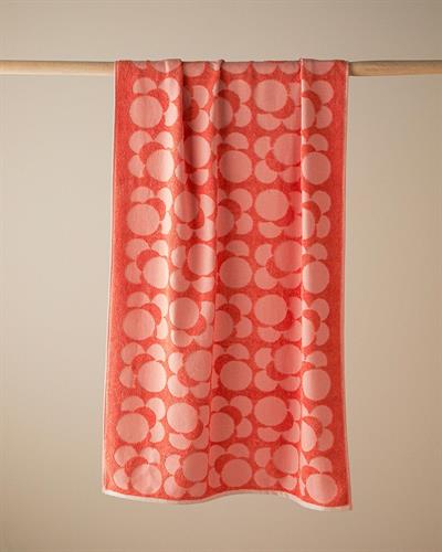 Кърпа За Баня Жакардов Памучен полиестер 70x140 см Оранжев