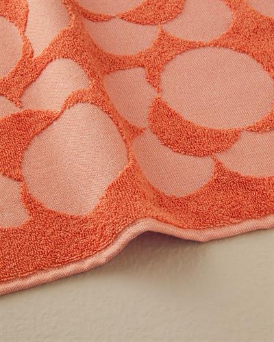 Кърпа За Баня Жакардов Памучен полиестер 70x140 см Оранжев