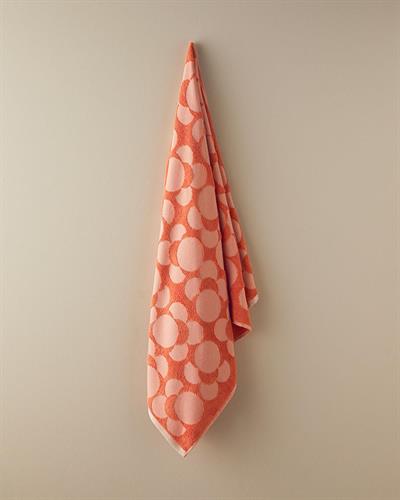 Кърпа За Баня Жакардов Памучен полиестер 70x140 см Оранжев