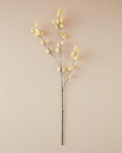 Изкуствено Цвете Един Стрък 72 см Кремав