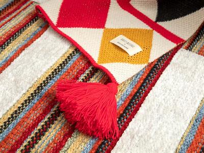  Тв Одеало, Abraz, Жакард , 130 X 170 Cm, Червено