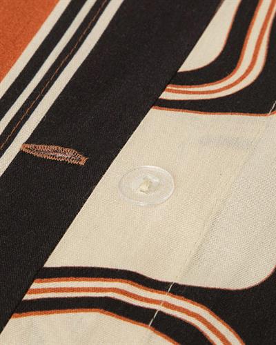 Спален Комплект,  Двоен, Abstract Art  Мек памук с дигитална щампа, 200x220 cm/ 50x70 Cm, Бежов