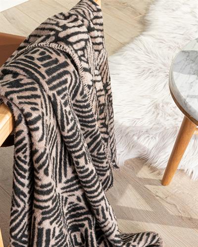  Тв Одеало,Arty Stripe Акрил, 130 X 170 Cm, Черно