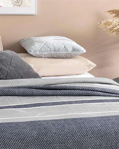 Barleycorn Scotch For One Person Blanket 150x200 cm Navy Blue