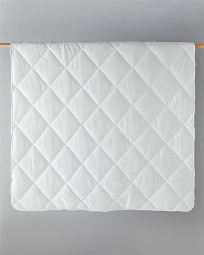 Завивка, Двоен, Basıc  Водоструйна тъкан,  195x215 см Бял