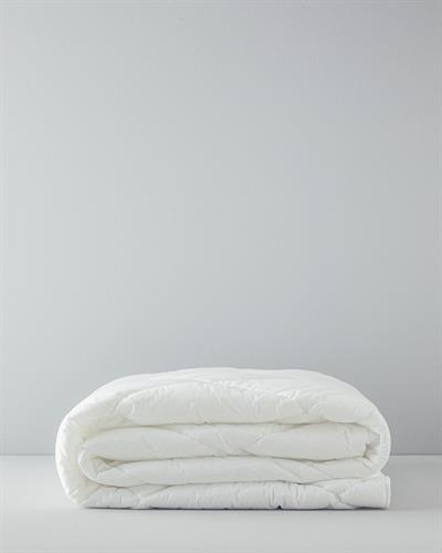 Завивка, Двоен, Basıc  Водоструйна тъкан,  195x215 см Бял