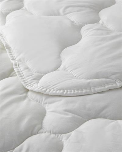 Юрган,Двоен, Comfy, Памучен, Бяло, 195 X 215 Cm