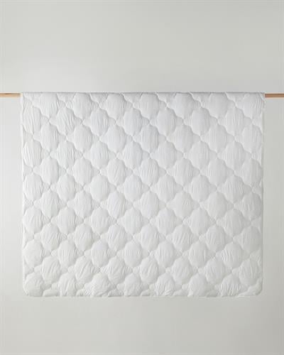 Юрган,Двоен, Comfy, Памучен, Бяло, 195 X 215 Cm