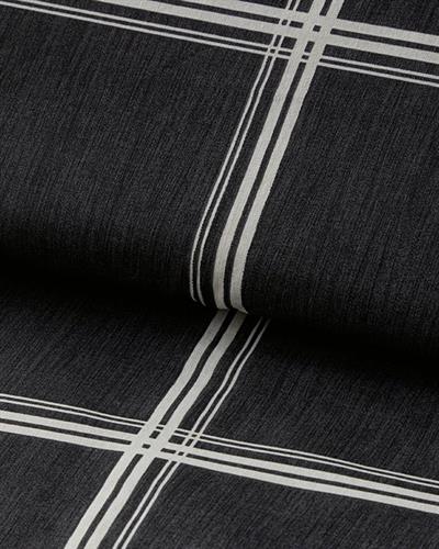 Спален Комплект,  Единичен, Glen Check , Лесно за гладене , 160x220 см/ 50x70 cm,  Антрацит