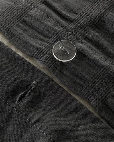 Комплект Спално Бель Gofre Двоен Размер,Lidya  Памучен, 200 X 220 Cm/ 50x70 Cm, Антрацит