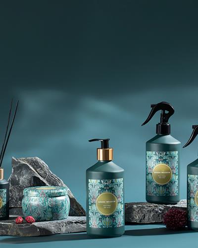 Ароматизатор За Стая С Пръчици Green Meadow ,95 мл, Зелен