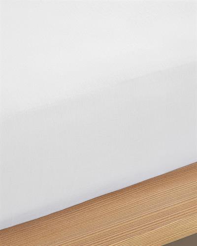 Plain Cottony King Size Sheet 260x280 cm White