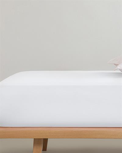 Plain Cottony King Size Sheet 260x280 cm White