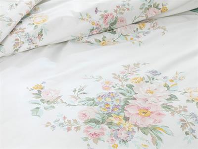 Комплект Спално Бель,  King Size , Cottage Garden,  Памучен, 240 X 220 Cm/ 50x70 Cm, Прах