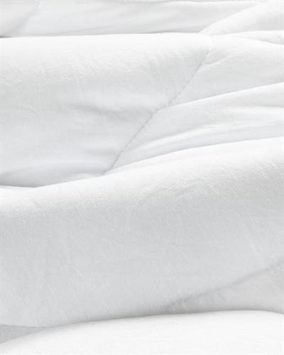  Юрган, King Size,Soft,  Crinkle Микрофибър, 235 X 215 Cm, Бяло