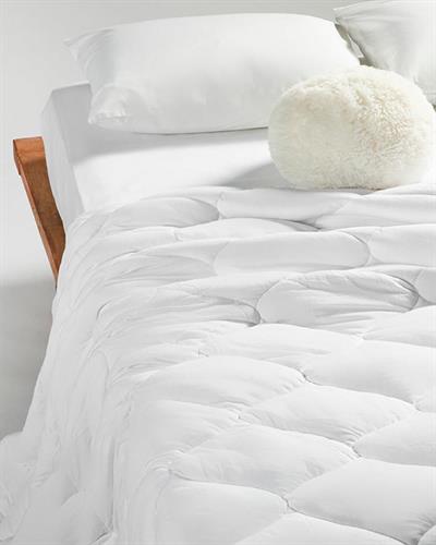  Юрган, King Size,Soft,  Crinkle Микрофибър, 235 X 215 Cm, Бяло