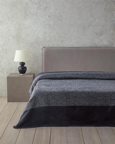 Одеяло, Двоен,Modern Chevron , Памучен, 200x220 см, Сив