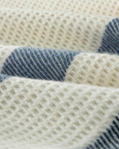 Одеало, Двоен Размер,Modern Frame , 200 X 220 Cm, Синьо-Бежово