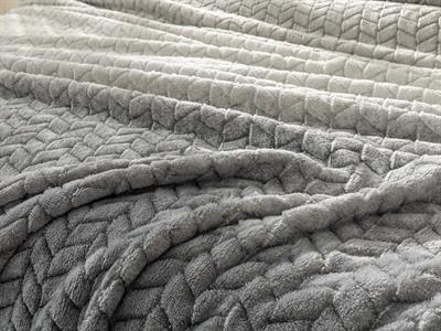 Одеало, Единичен Размер, Moonlight Ombre Super Soft, 150 X 200 Cm, Сиво-Антрацит