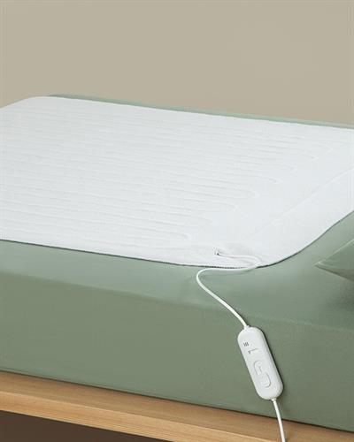  Одеало, Двоен Размер, Plain, Електрическо Одеало, 120 X 150 Cm, Бяло