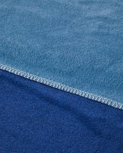 Одеало, Единичен Размер,Plain , Памучен, 150 X 200 Cm, Синьо - Тъмно Синьо