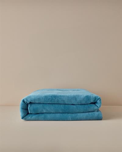 Одеало, Двоен Размер,Plain,  Памучен, 200 X 220 Cm, Селедон