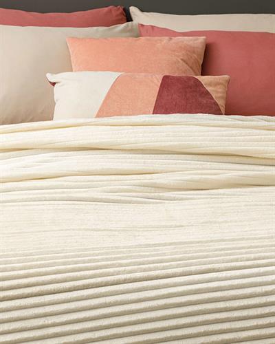  Одеало, Единичен Размер, Plain Super Soft,  150 X 200 Cm, Мръсно Бяло