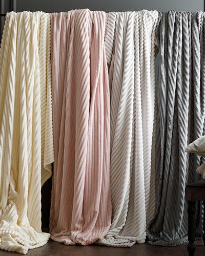  Одеало, Единичен Размер, Plain Super Soft,  150 X 200 Cm, Мръсно Бяло