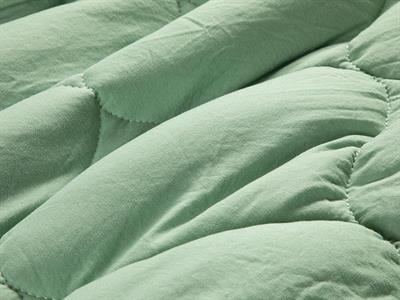  Юрган,  Единичен Размер,Soft Crinkle,  Микрофибър, 155 X 215 Cm, Зелено