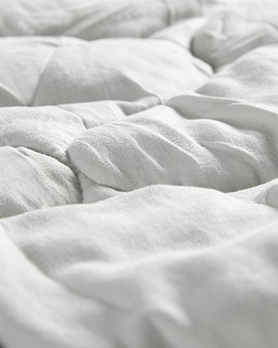 Юрган,  Единичен Размер, Soft , Crinkle Микрофибър, 155 X 215 Cm, Сиво