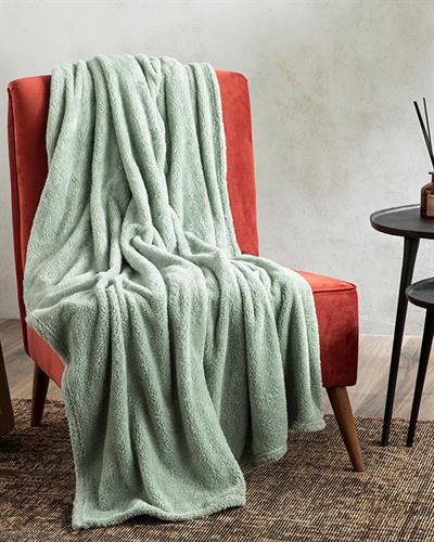  Тв Одеало,Softy  Wellsoft, 120 X 170 Cm, Селедон