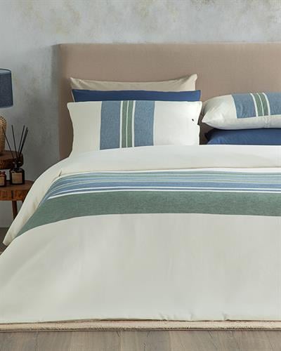 Winter Soft Super King Duvet Cover Set 260x220 cm Navy Blue-Green