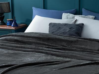 Одеало Единичен Размер, Super Soft, Антрацит, 150 X 200 Cm