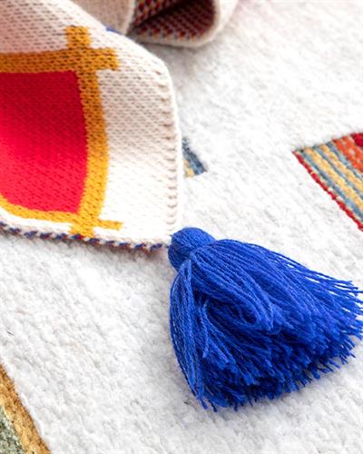 Тв ОдеалоюTesselation , Жакард , 130 X 170 Cm, Червено