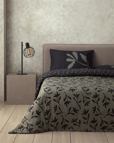 Спален Комплект,  Двоен, Vinette Мек памук с дигитална щампа, 200x220 cm/ 50x70 Cm, Зелен