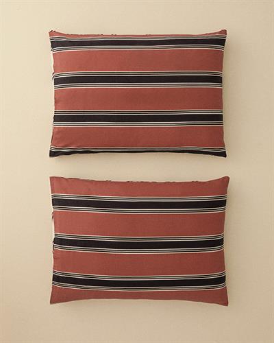 Abstract Art Калъфка За Възглавница 2 бр. Мек памук с дигитална щампа 50x70 см Бежов