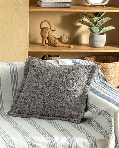 Adela Покривка За Кресло Бяло-Тъмно Синьо, 170 X 180