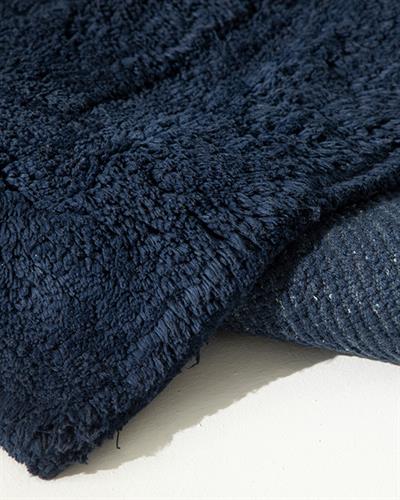 Adela Cottony Bathroom Mat 60x90 cm Dark Blue