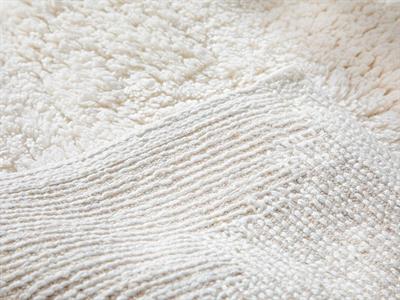 Adela Постелка За Баня Памучен 60x90 см Екрю