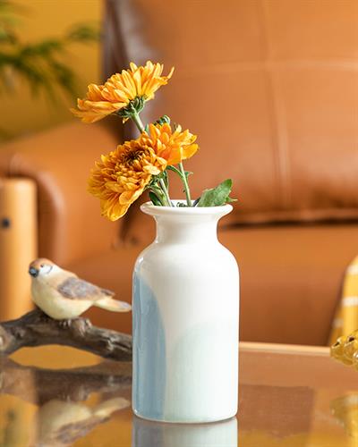 Adela Ваза 8x8x15 см Син