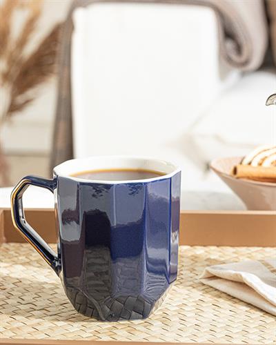 Adela Чаша New Bone, Тъмно Синьо, 350 Ml