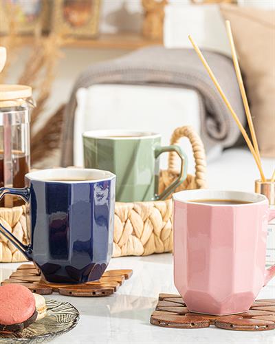 Adela Чаша New Bone, Тъмно Синьо, 350 Ml