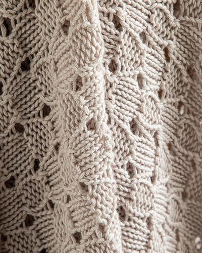 Adella Бебешко Одеало Памучен, Бежово, 80 X 120 Cm