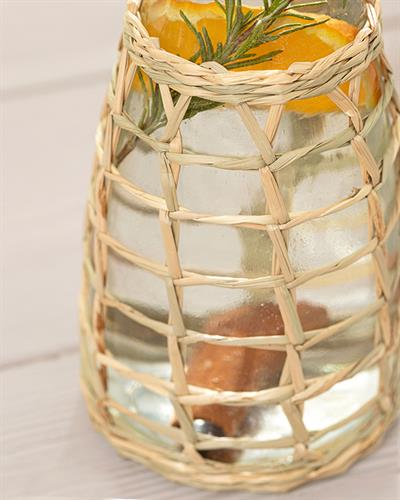 Adelmo Glass Bottle 1000 ml Transparent