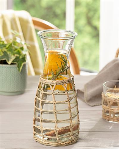 Adelmo Glass Bottle 1000 ml Transparent